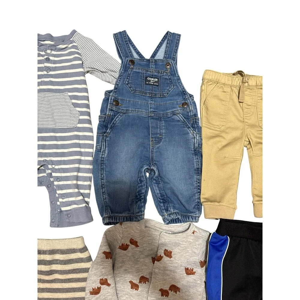 Baby Boy Clothing Bundle Size 3-6 months Mixed Brands